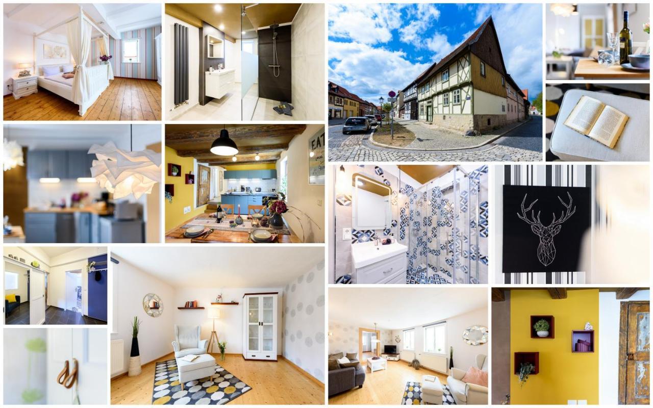 Ackerbuergerhof Ballstrasse 18 เควดลินบวร์ก ภายนอก รูปภาพ