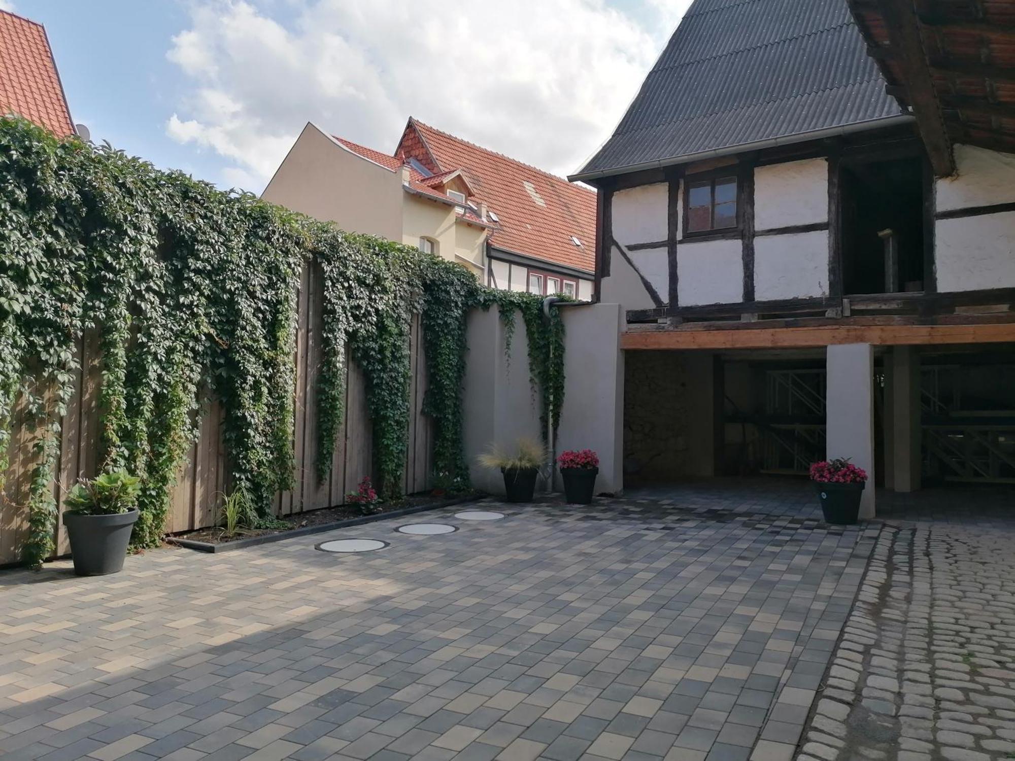 Ackerbuergerhof Ballstrasse 18 เควดลินบวร์ก ภายนอก รูปภาพ